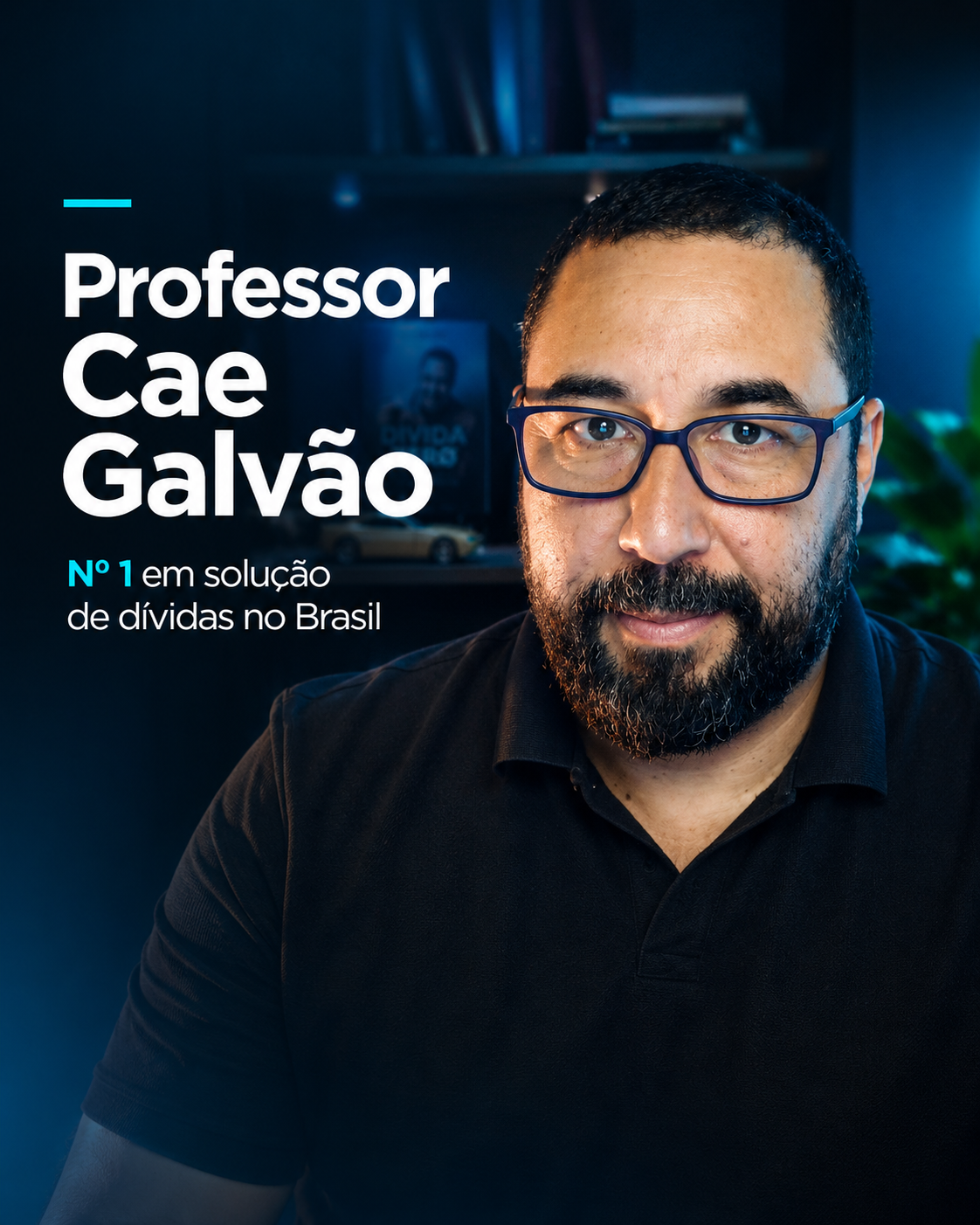 Professor Cae Galvão, número 1 em solução de dívidas no Brasil